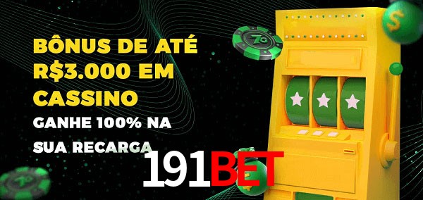 191BET melhor bônus de depósito